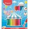Kredki trójkątne MAPED COLORPEPS JUMBO 18 kolorów 834012